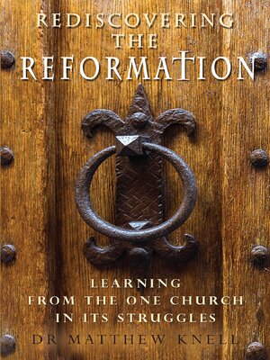 cover image of Rediscovering the Reformation